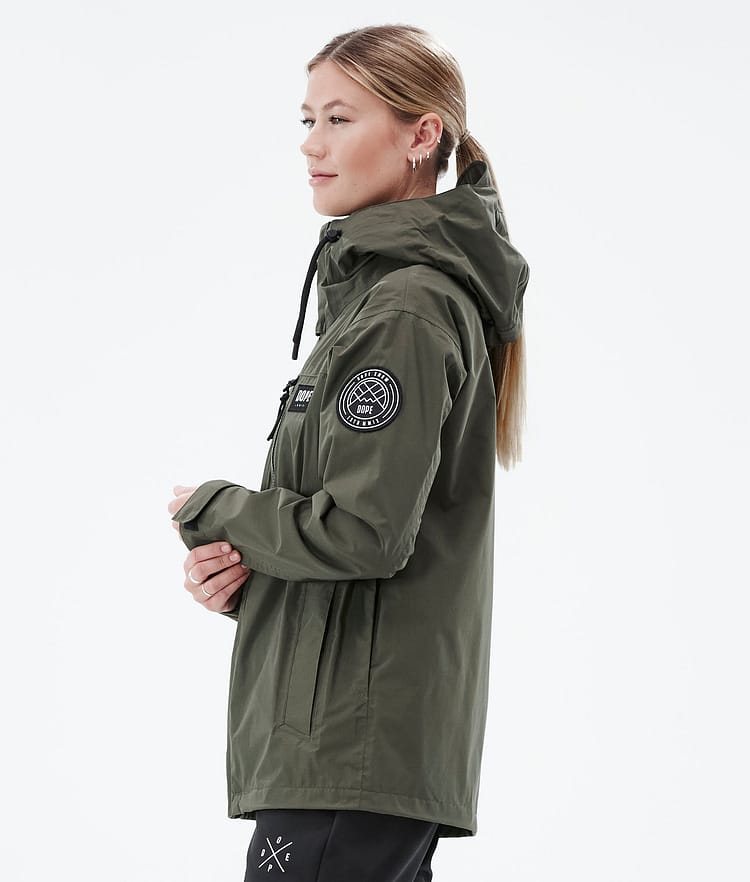 Blizzard Light W Full Zip Veste Randonnée Femme Olive Green, Image 6 sur 10
