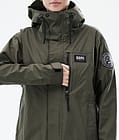 Blizzard Light W Full Zip Veste Randonnée Femme Olive Green, Image 9 sur 10