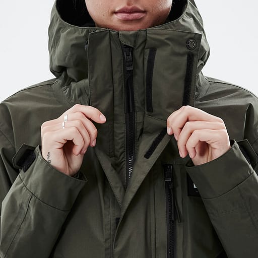 Front Zipper with Double Plackets Main Product Details Image,