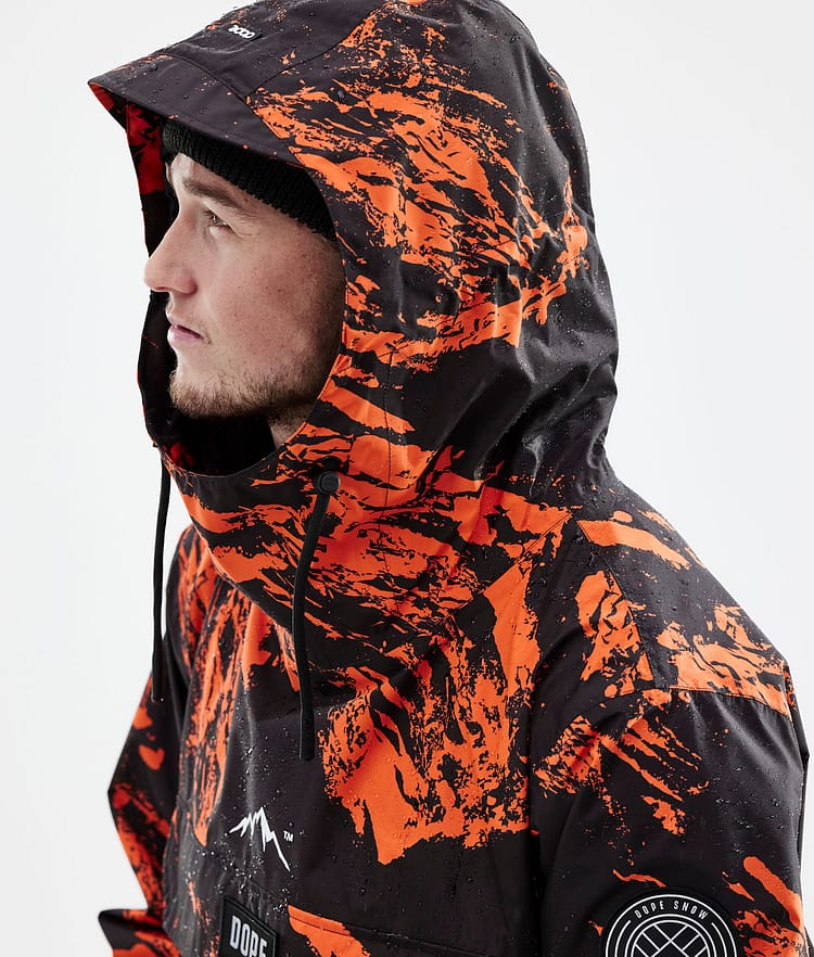 Blizzard Light Outdoor Jacket Men Paint Orange Renewed, Image 5 of 9