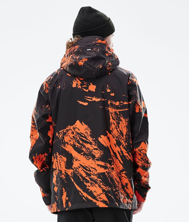 Blizzard Light Outdoor Jacket Men Paint Orange Renewed, Image 7 of 9