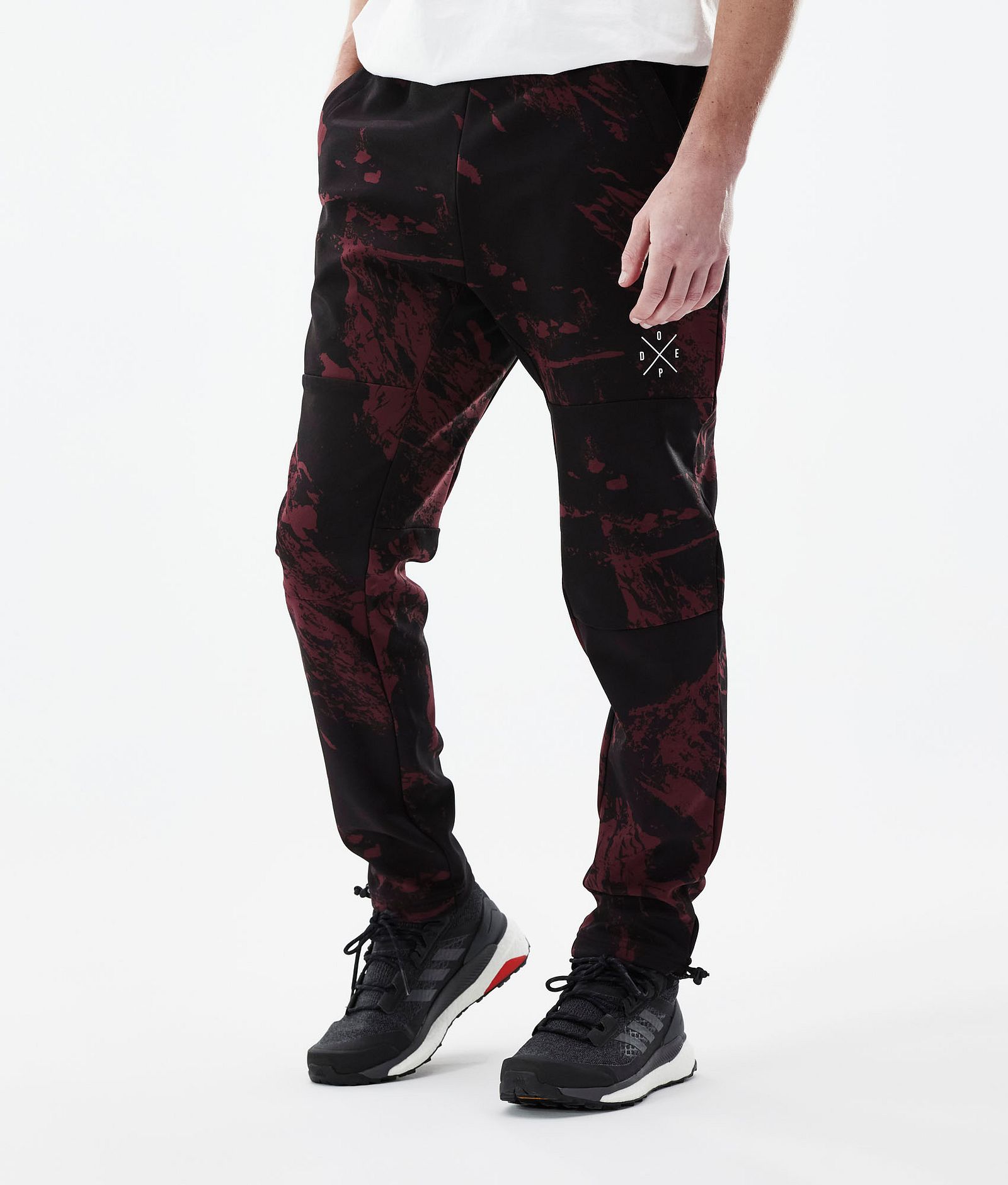 Nomad Pantaloni Outdoor Uomo Paint Burgundy, Immagine 1 di 9