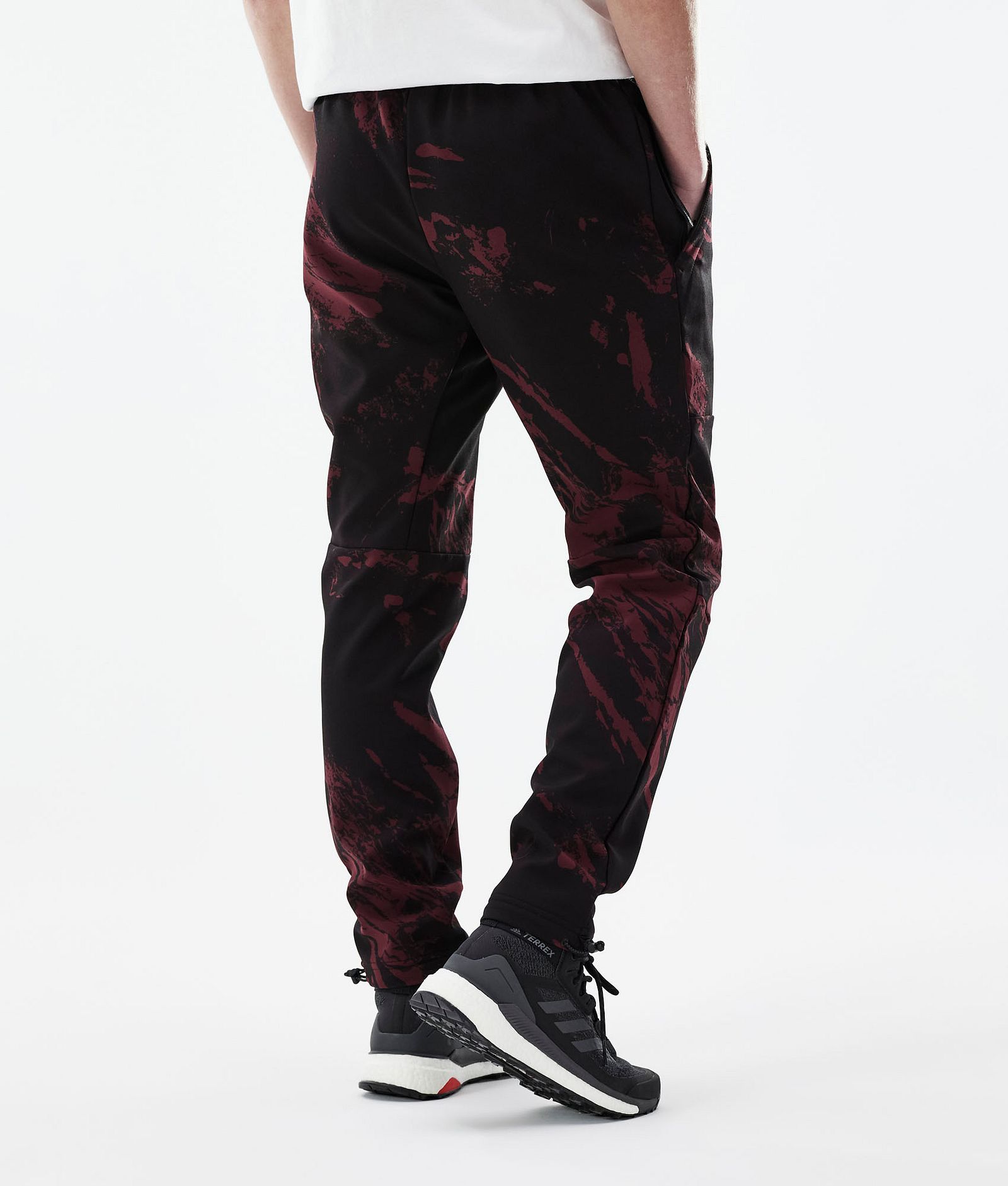 Nomad Pantaloni Outdoor Uomo Paint Burgundy, Immagine 2 di 9