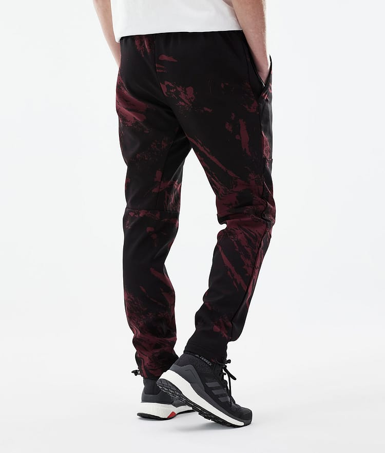 Nomad Ulkoiluhousut Miehet Paint Burgundy, Kuva 2 / 9