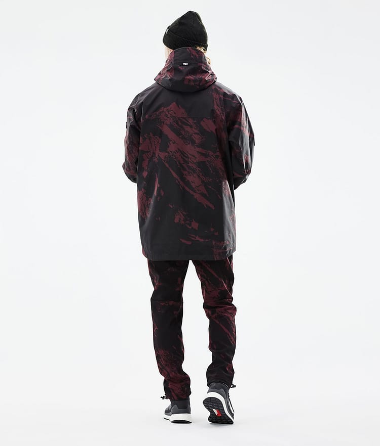 Nomad Ulkoiluhousut Miehet Paint Burgundy, Kuva 4 / 9