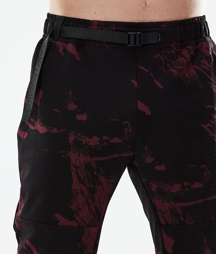 Nomad Pantalones Outdoor Hombre Paint Burgundy