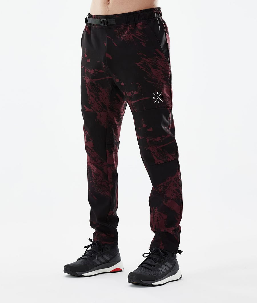 Nomad Outdoor Pants Men Paint Burgundy