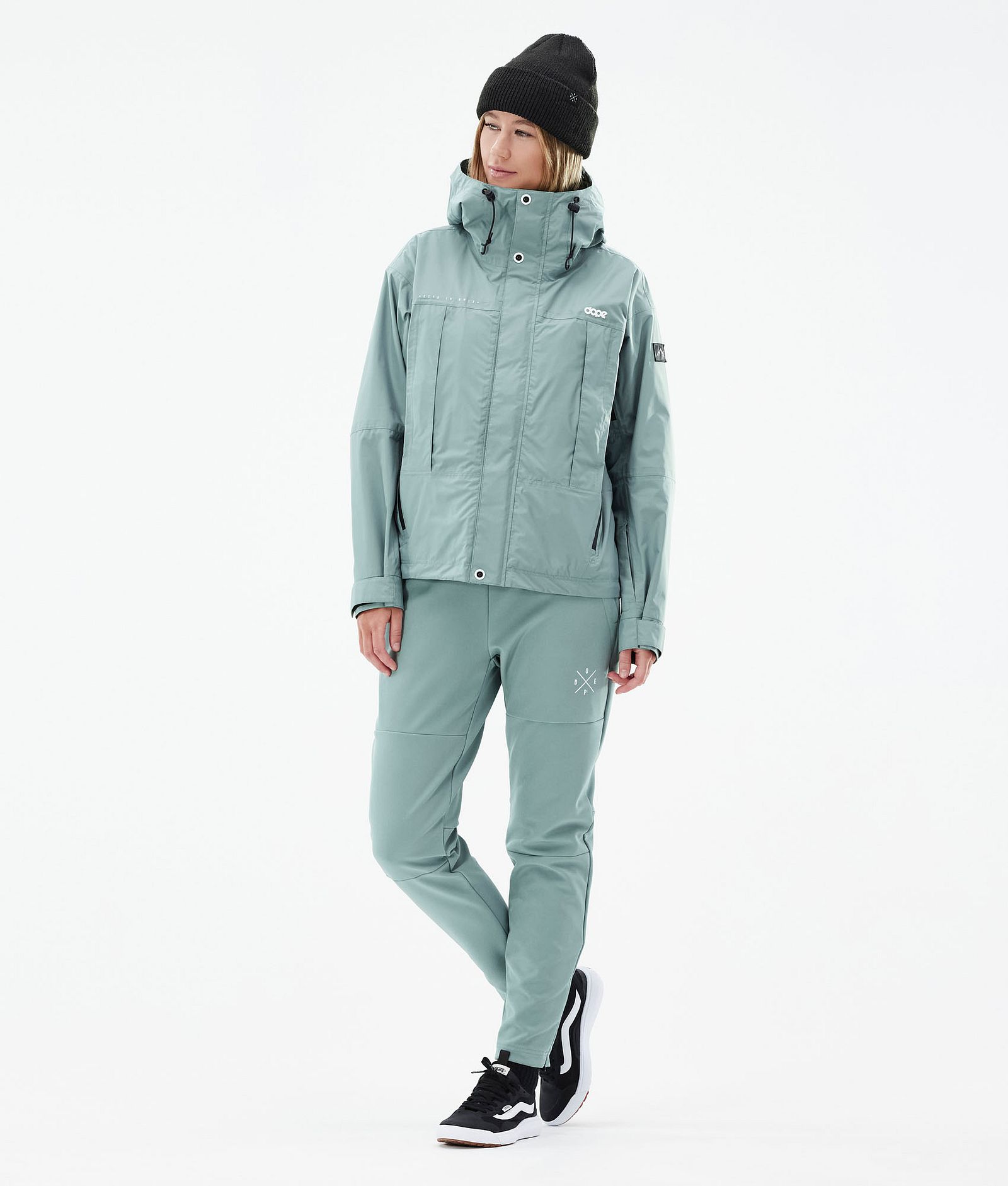 Nomad W Pantaloni Outdoor Donna Faded Green Renewed, Immagine 3 di 9