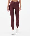 Lofty Leggings Dam Burgundy