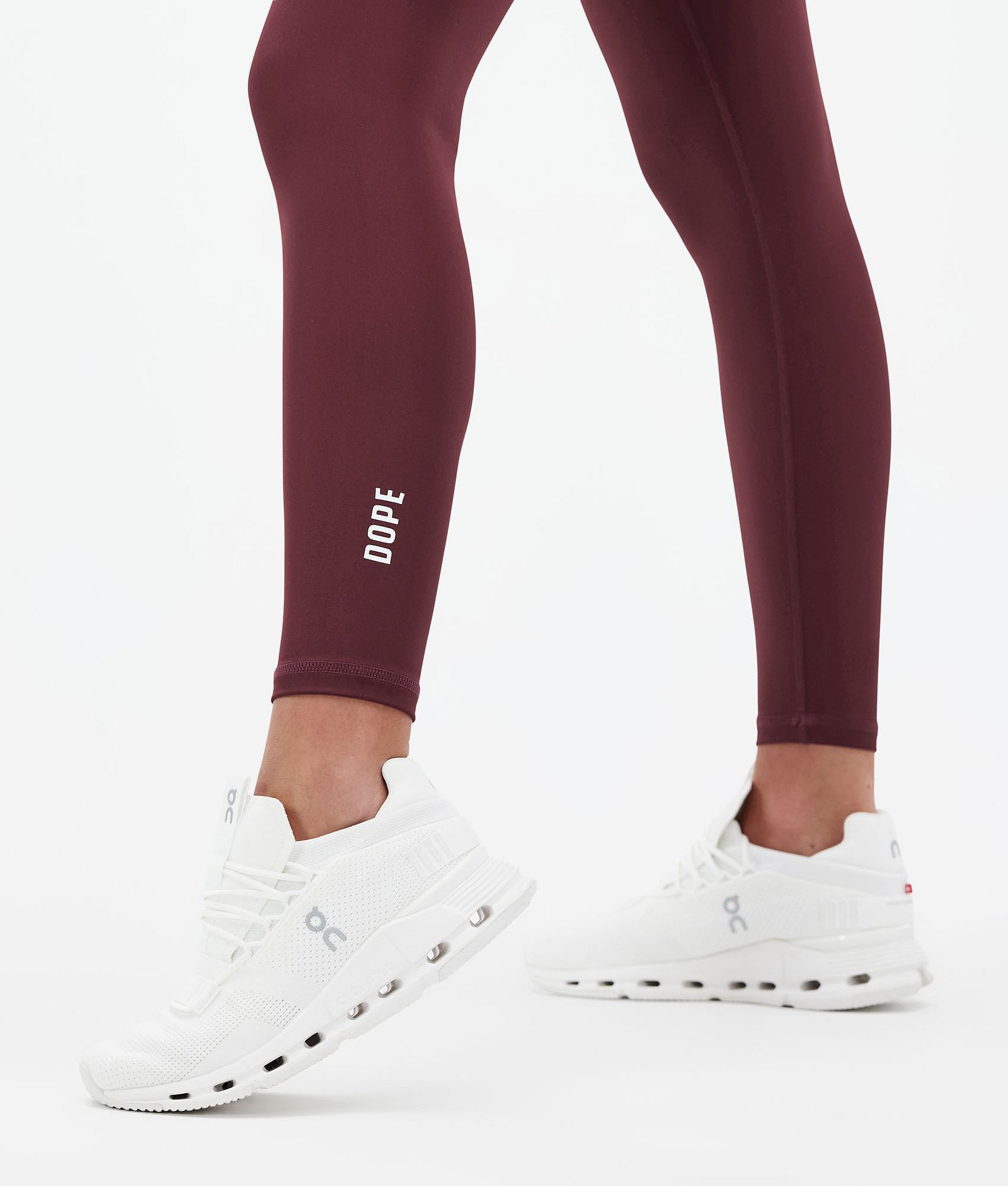 Lofty Leggings Women Burgundy, Image 7 of 7
