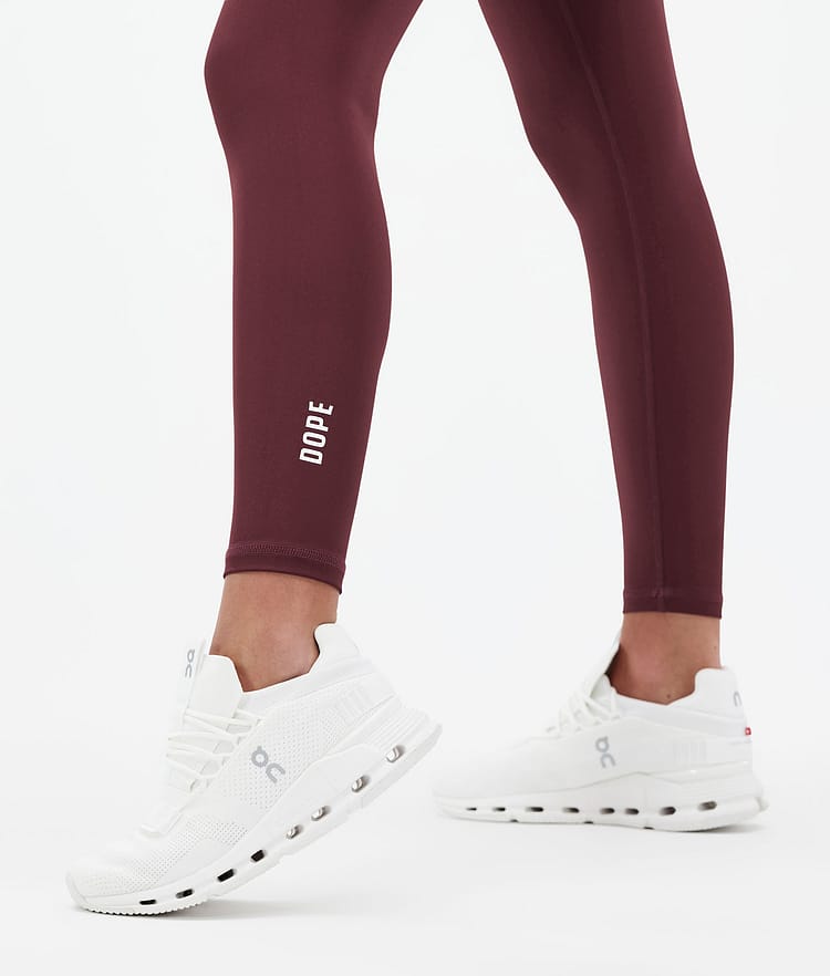 Lofty Leggings Dam Burgundy