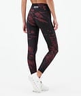 Lofty Leggings Donna Paint Burgundy, Immagine 2 di 7