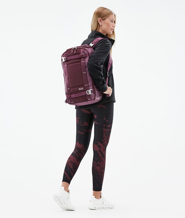 Lofty Leggings Damen Paint Burgundy