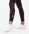 Lofty Leggings Donna Paint Burgundy, Immagine 7 di 7