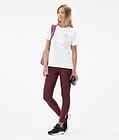 Lofty Tech Leggings Femme Burgundy, Image 3 sur 8