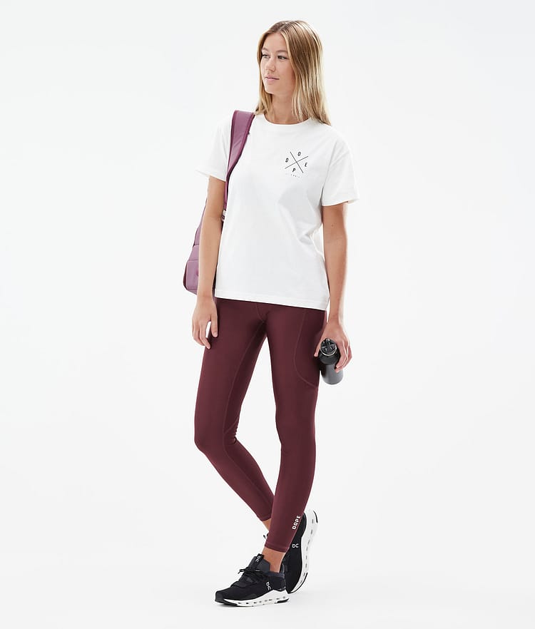 Lofty Tech Leggings Femme Burgundy, Image 3 sur 8