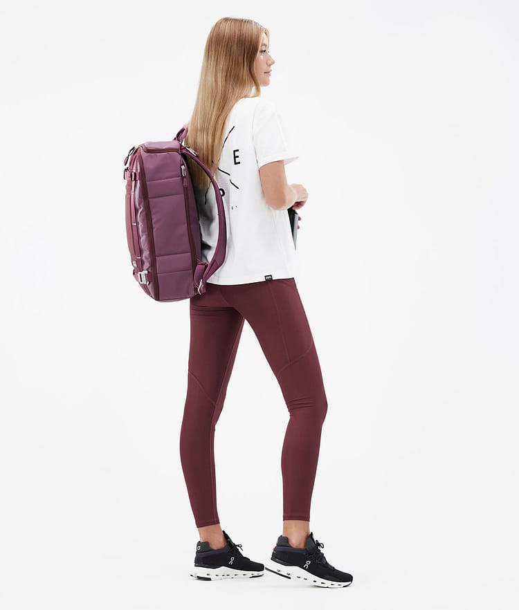 Lofty Tech Leggings Women Burgundy