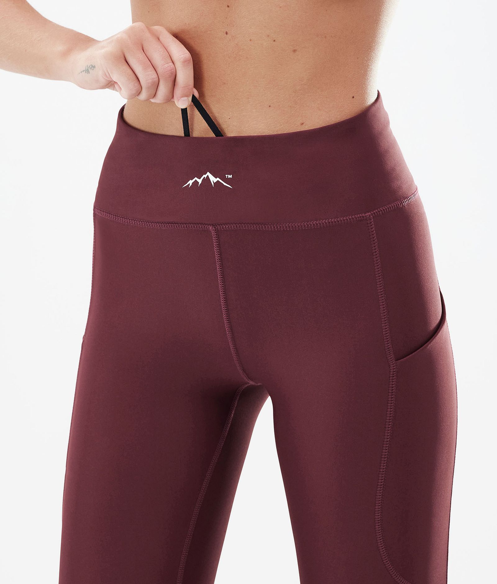 Lofty Tech Leggings Femme Burgundy, Image 6 sur 8