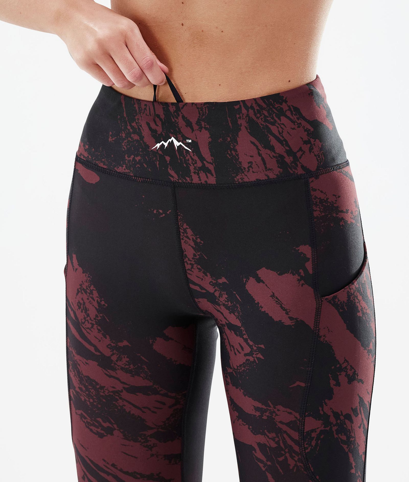 Lofty Tech Leggings Damen Paint Burgundy, Bild 6 von 8