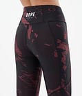 Lofty Tech Leggings Damen Paint Burgundy, Bild 7 von 8