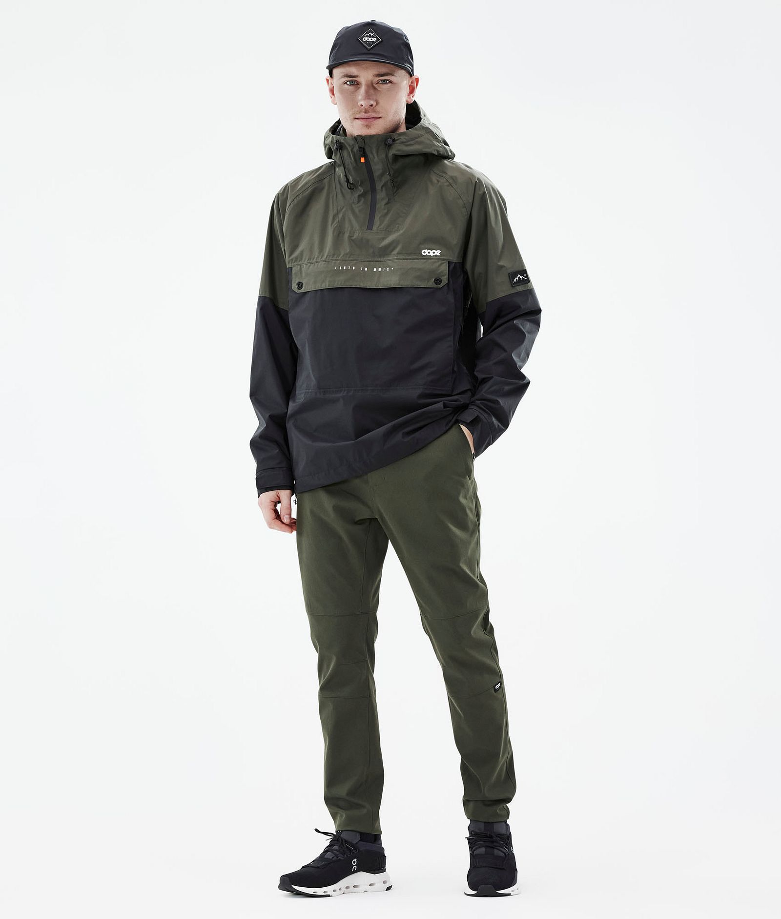 Dope Rover Tech Outdoor Pants Men Olive Green | Dopesnow.com