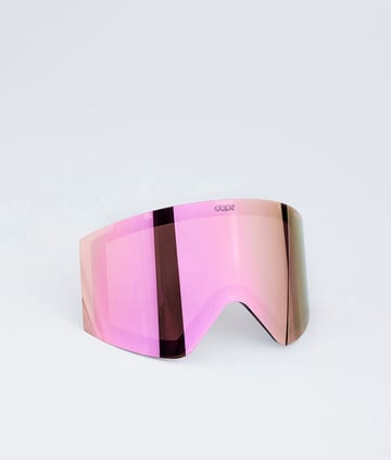 Sight 21 Goggle Lens Ecran de remplacement pour masque de ski Champagne Mirror