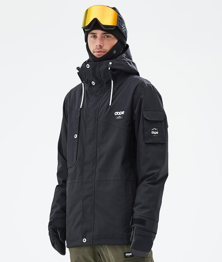 Adept Snowboard jas Heren Black Renewed, Afbeelding 1 van 10