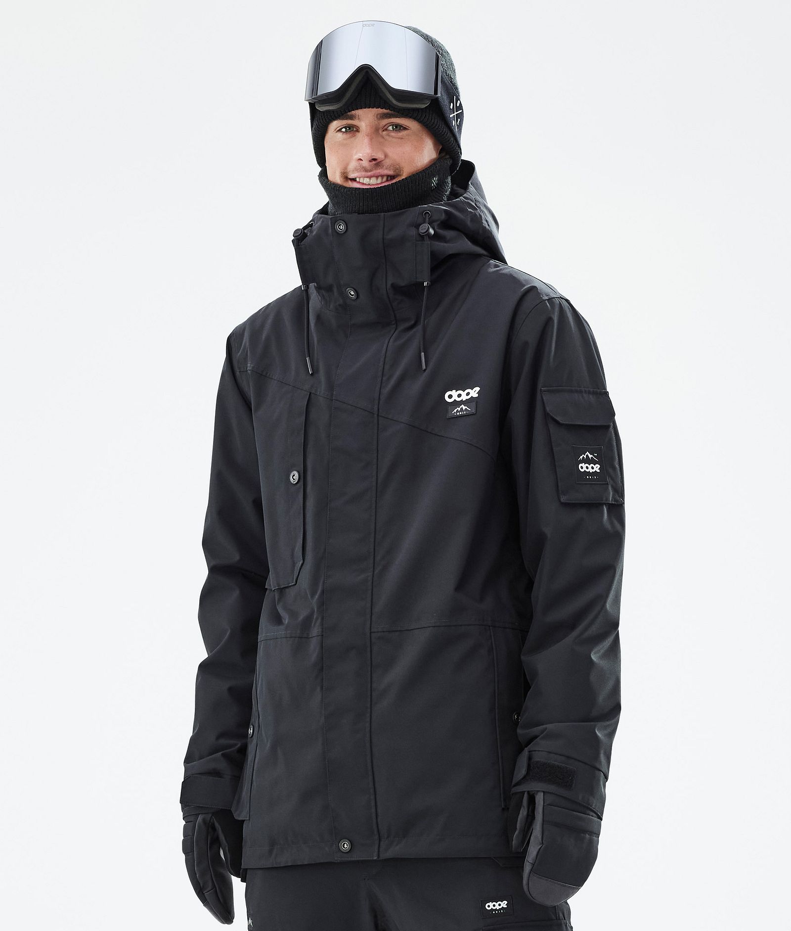 Adept Snowboard jas Heren Blackout, Afbeelding 1 van 9