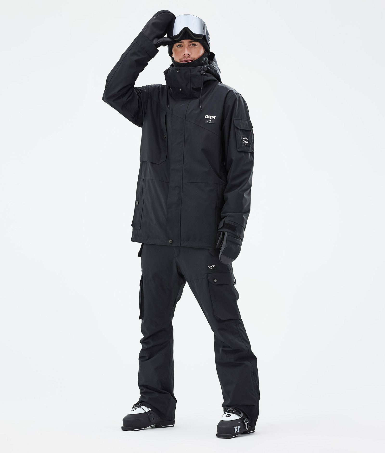 Dope Adept Ski Jacket Men Blackout | Dopesnow.com