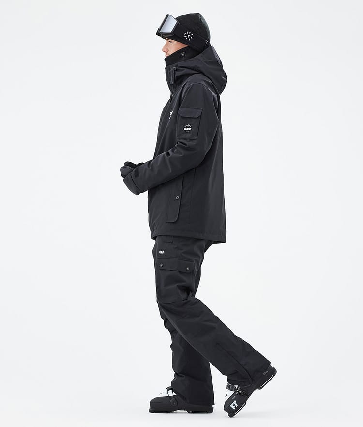 Adept Veste de Ski Homme Blackout