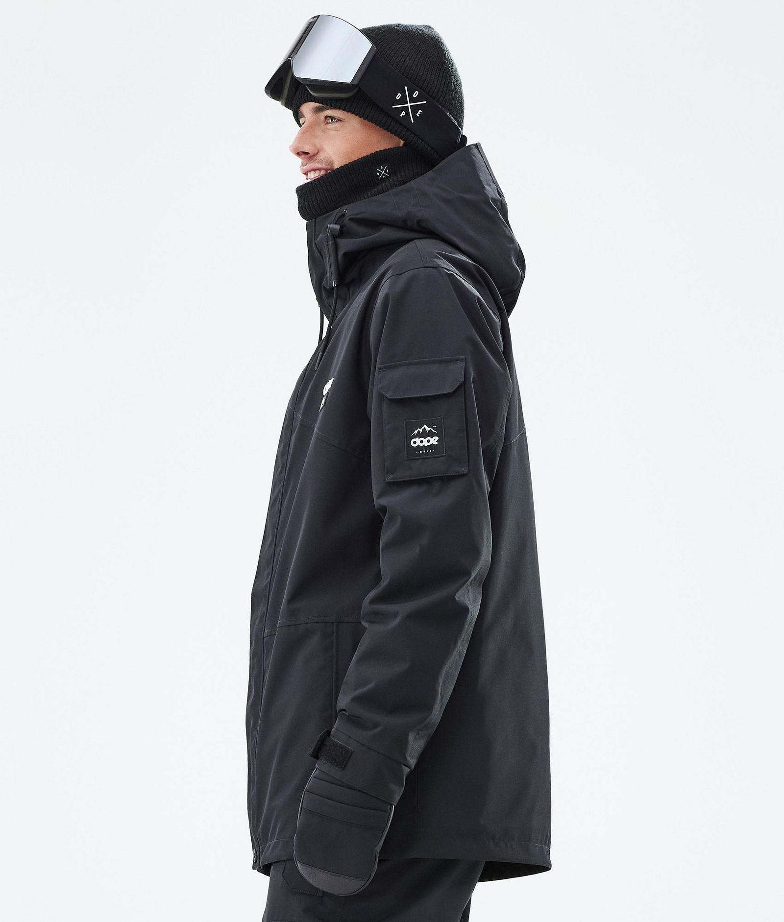 Adept Giacca Snowboard Uomo Blackout, Immagine 5 di 9