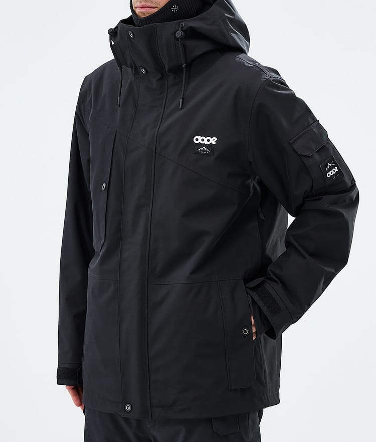 Adept Snowboardjacke Herren Blackout, Image 7 of 9