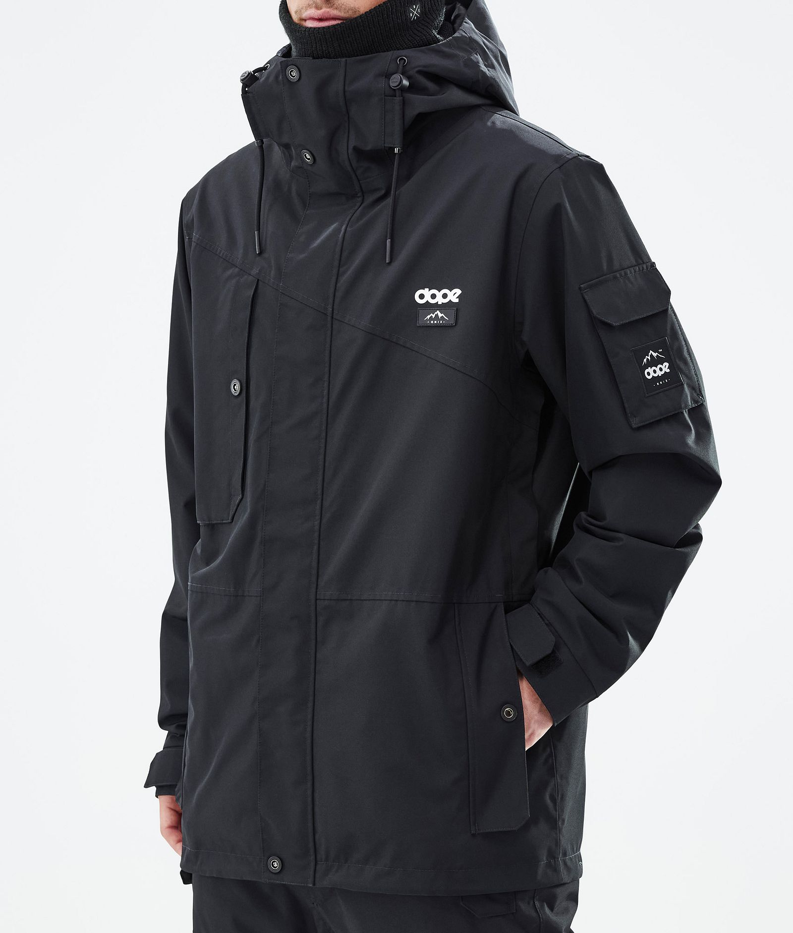 Adept Snowboard Jacket Men Blackout Renewed, Image 7 of 9