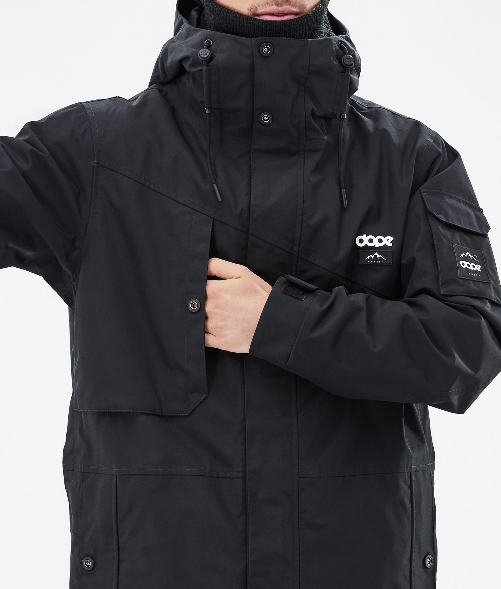 Adept Snowboardjakke Herre Blackout Renewed, Billede 8 af 9