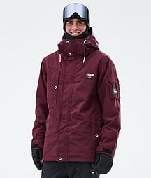 Dope Adept Bunda na Snowboard Pánské Burgundy
