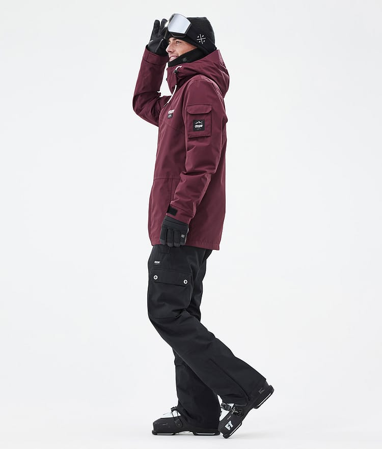 Adept Ski jas Heren Burgundy