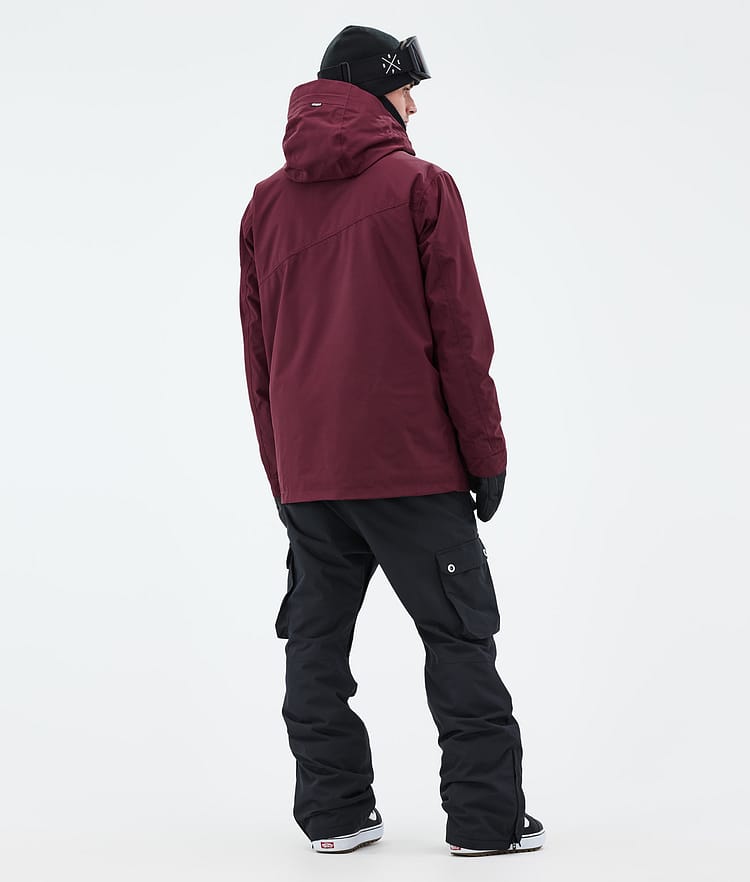 Adept Giacca Snowboard Uomo Burgundy, Immagine 5 di 10
