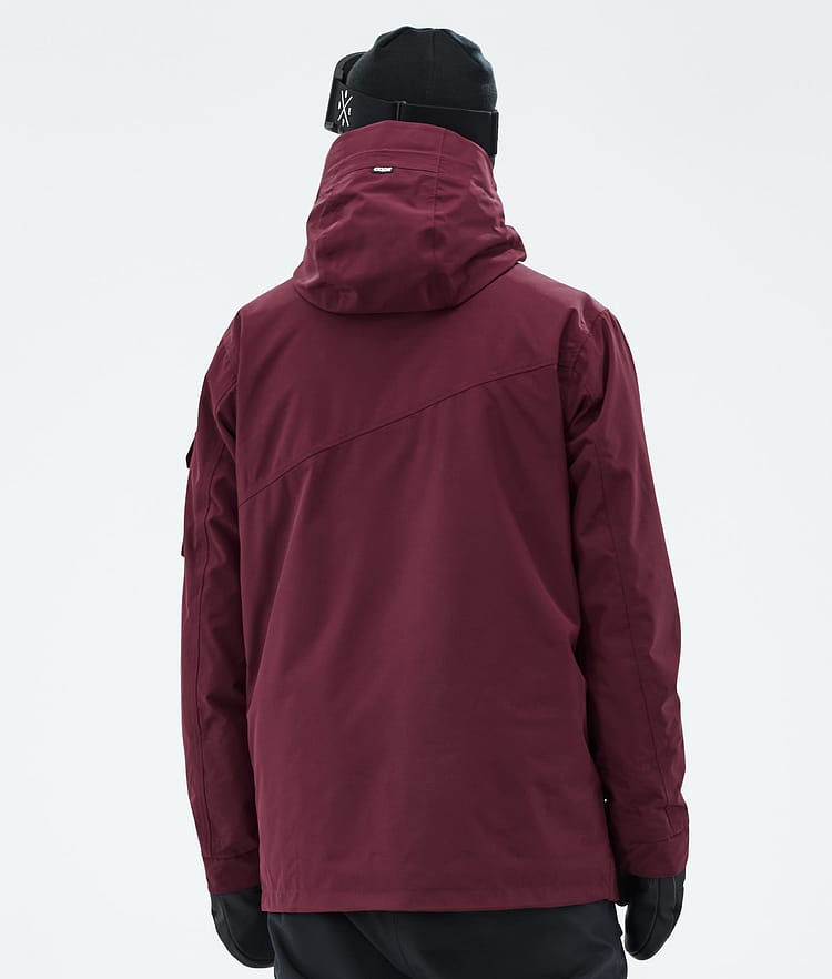 Adept Giacca Snowboard Uomo Burgundy, Immagine 7 di 10