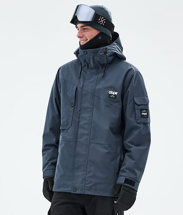 Adept Snowboard Jacket Men Metal Blue