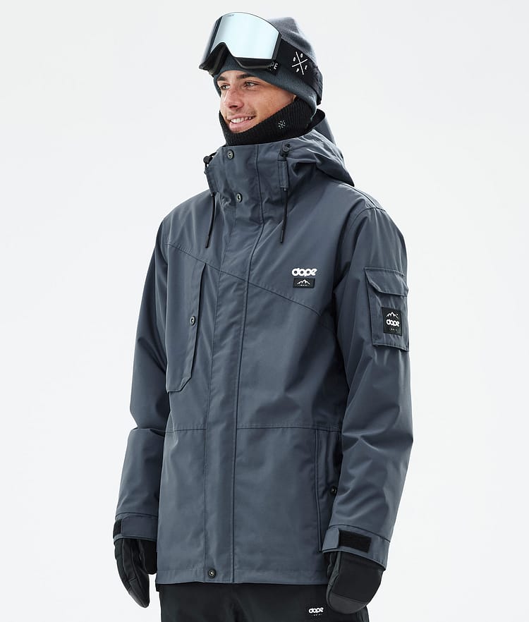 Adept Snowboardjacka Herr Metal Blue, Bild 1 av 9
