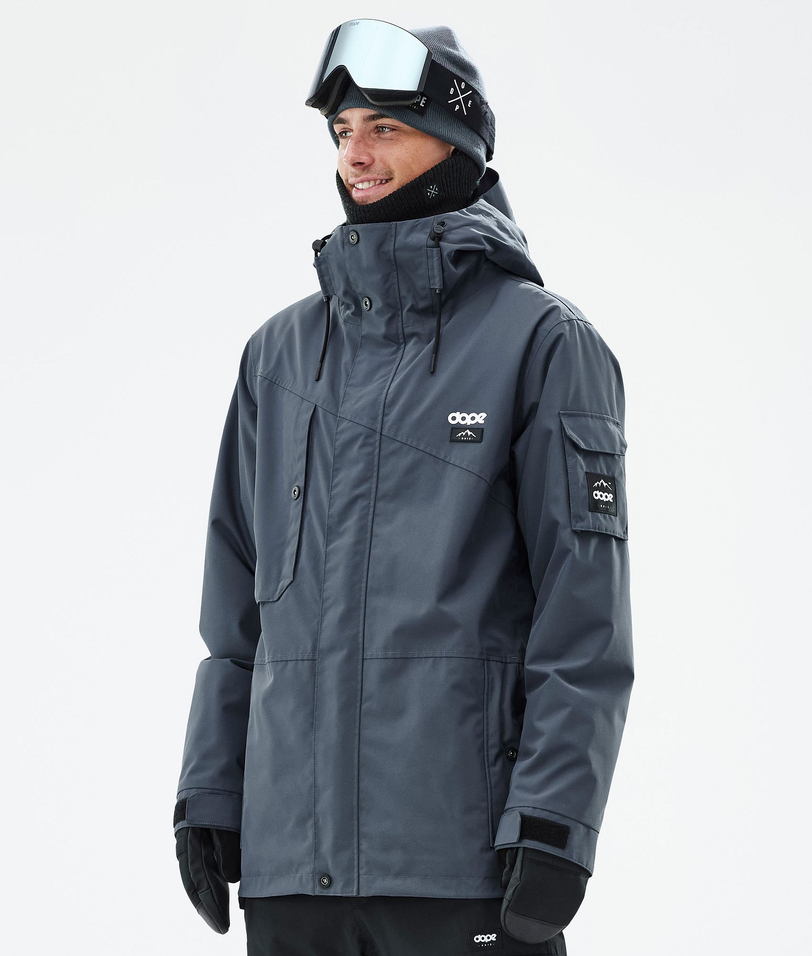 Adept Snowboardjacka Herr Metal Blue, Bild 1 av 9