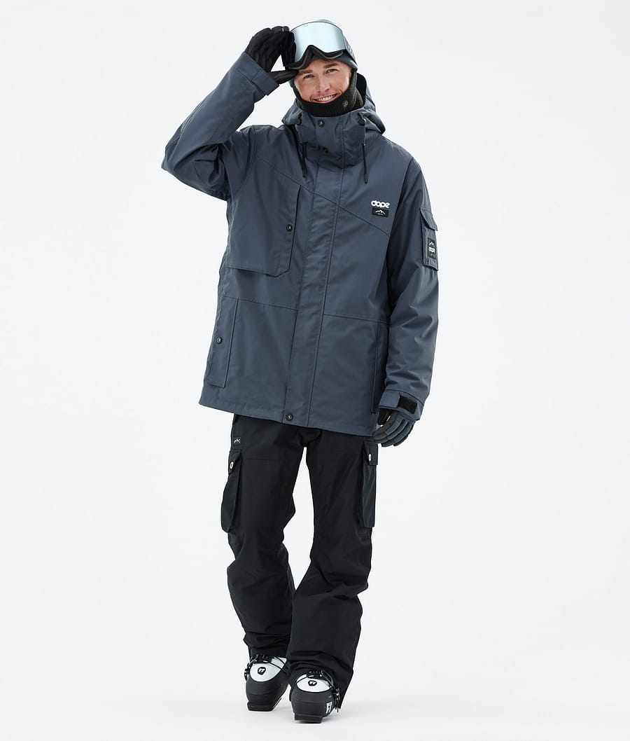 Adept Ski Jacket Men Metal Blue