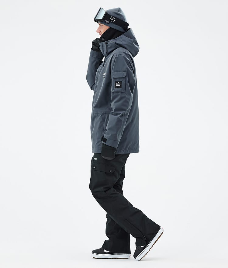 Adept Snowboardjacka Herr Metal Blue, Bild 3 av 9