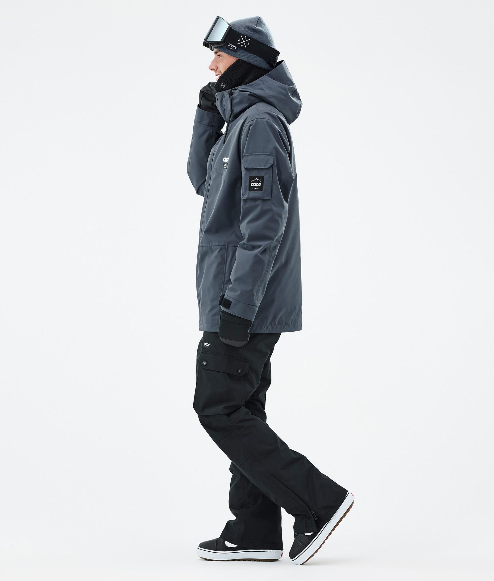 Adept Snowboardjacka Herr Metal Blue, Bild 3 av 9