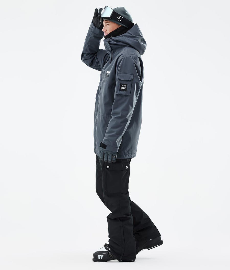 Adept Ski Jacket Men Metal Blue