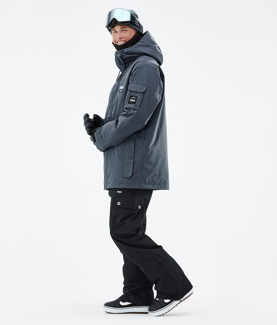 Adept Snowboard Jacket Men Metal Blue