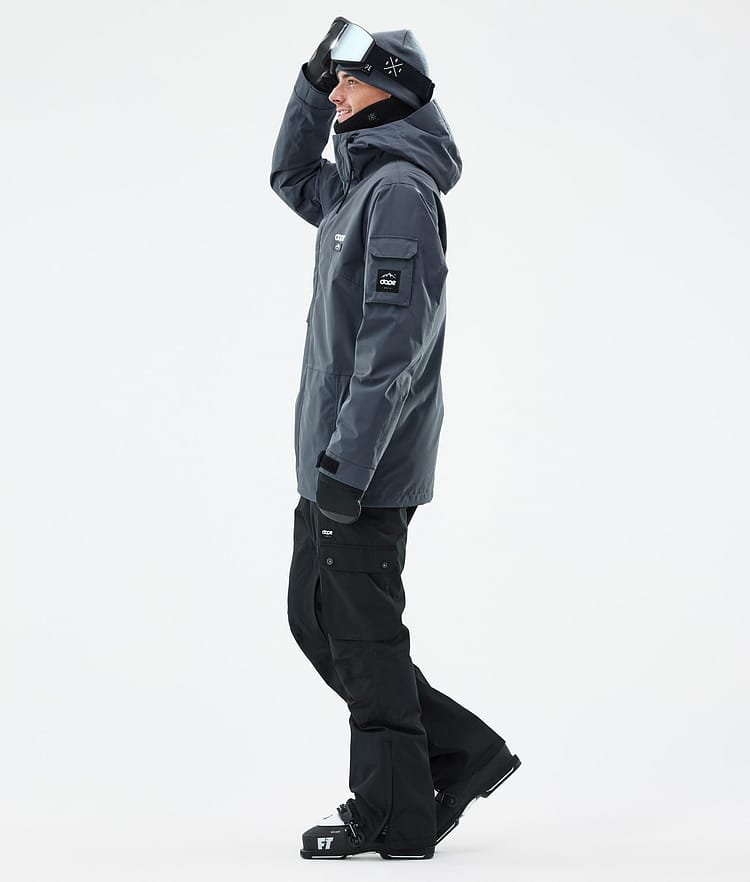 Adept Veste de Ski Homme Metal Blue