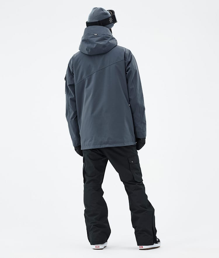Adept Snowboardjacka Herr Metal Blue, Bild 4 av 9