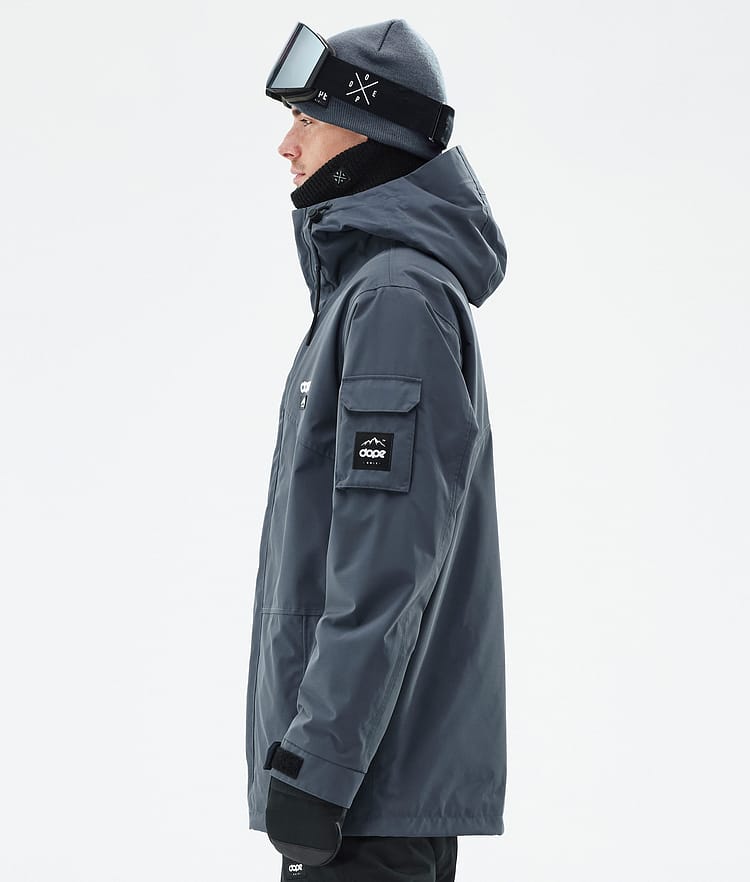 Adept Snowboardjacka Herr Metal Blue, Bild 5 av 9