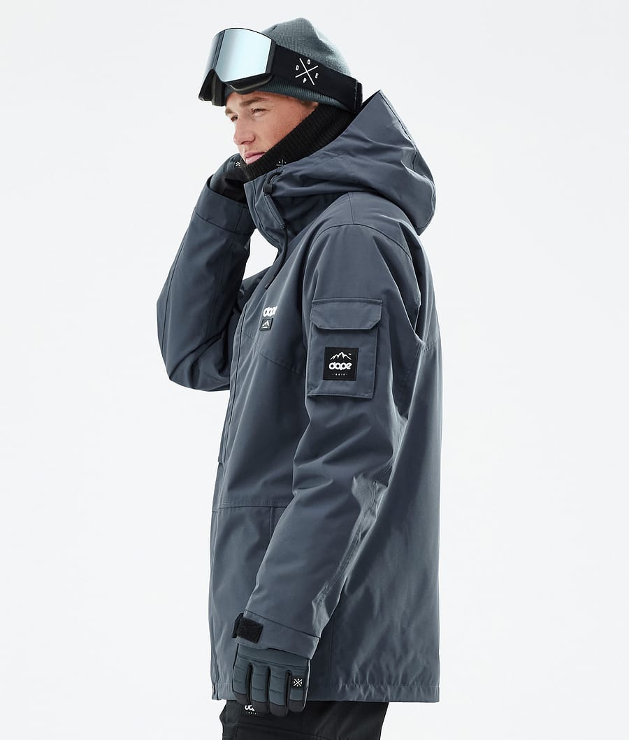 Adept Ski Jacket Men Metal Blue